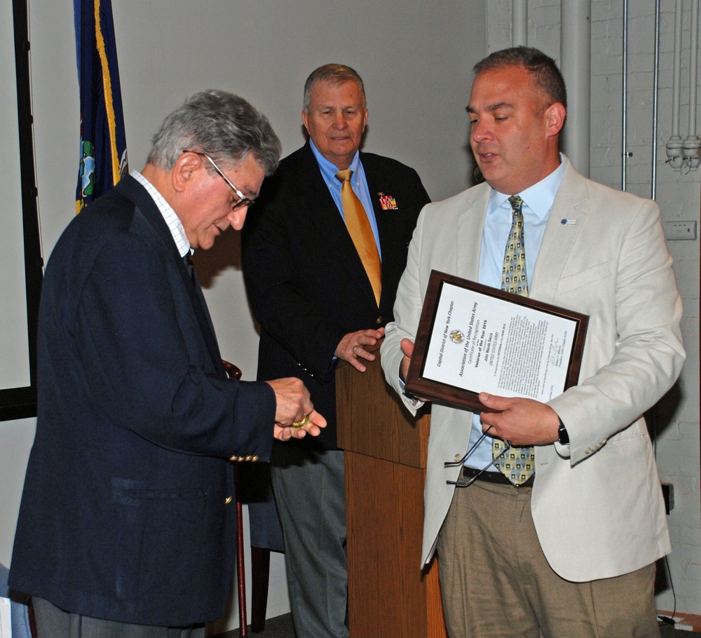 Soldier for Life Honored as NY Military Museum 2019 Veteran Of the Year