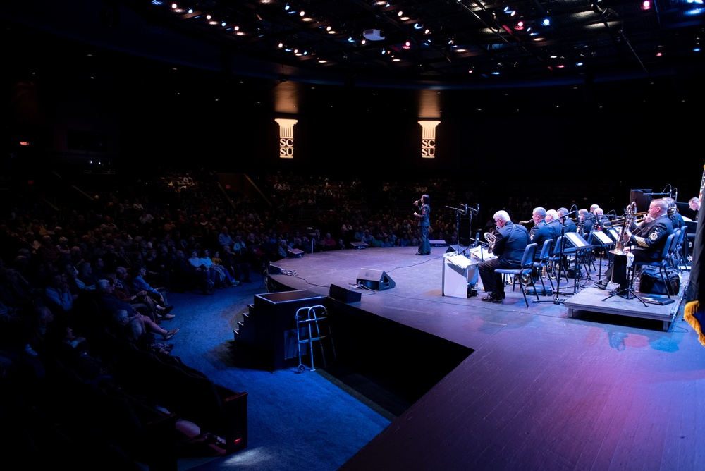 U.S. Navy Band Commodores Visit New Haven, CT