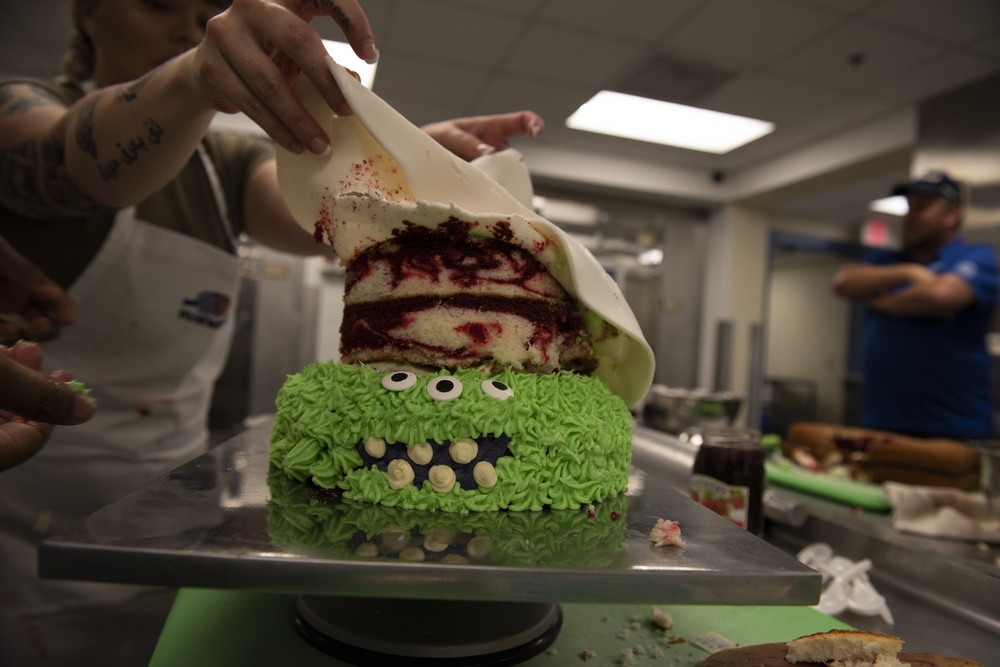 23d FSS hosts a Scary Cake  Bake-Off