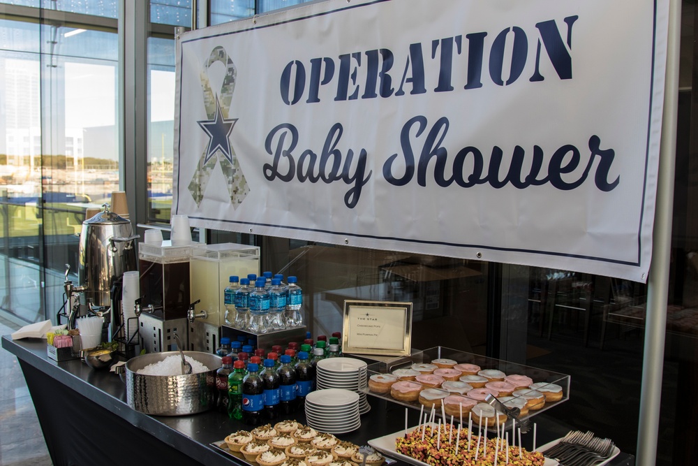 Dallas Cowboys host baby shower