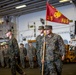 Headquarters and Service Company, BLT 3/5, 11th MEU change of command ceremony aboard USS Boxer