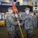 Headquarters and Service Company, BLT 3/5, 11th MEU change of command ceremony aboard USS Boxer