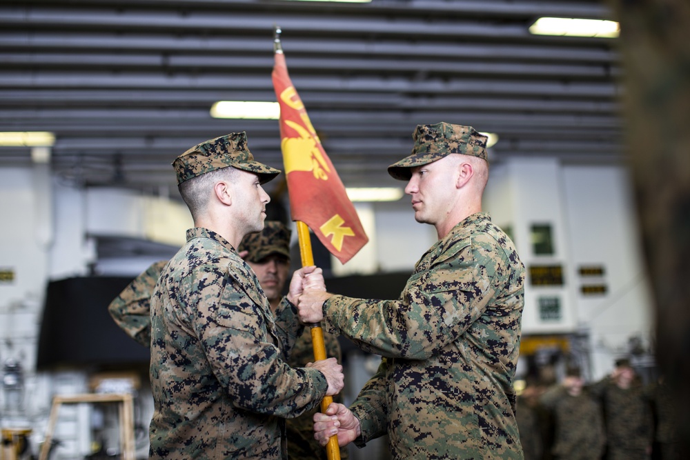 DVIDS - Images - Kilo Company, BLT 3/5, 11th MEU change of command ...