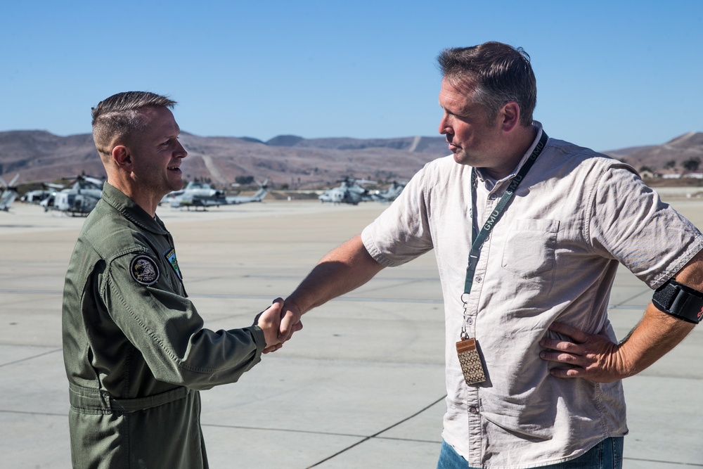 MCAS Camp Pendleton, MAG leaders showcase unique mission, relationship to media