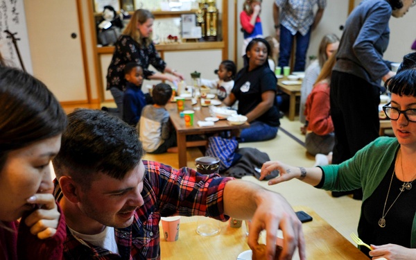 Navy Misawa visits Kuroishi Apple Orchard