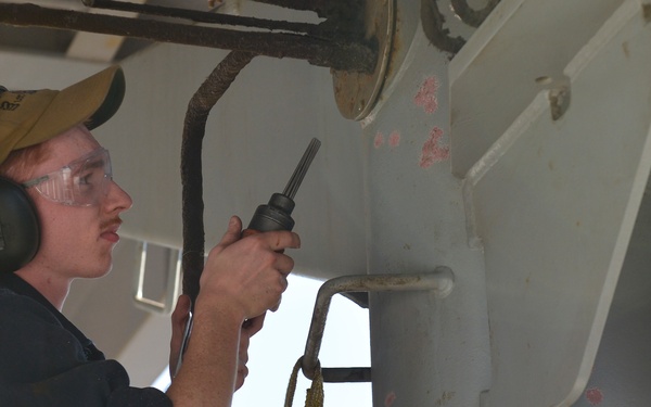 BLR Sailors Conduct Daily Inport Operations