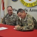 Commanding General Administers Oath to Inspectors General