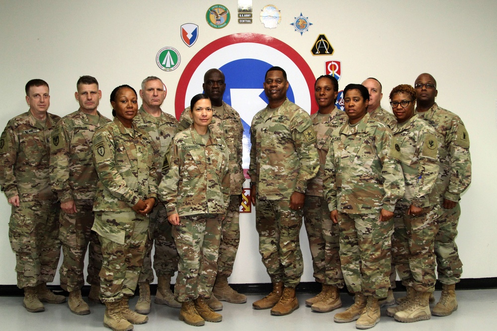 SGM Bell Visit to Camp Arifjan