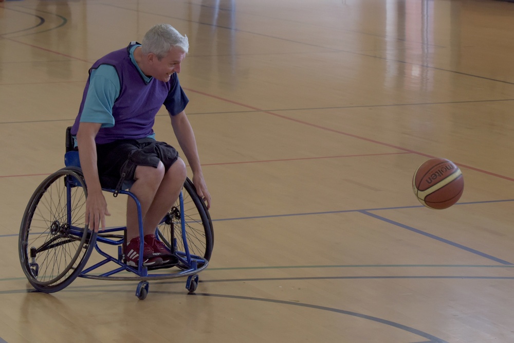 Wheelchair basketball raises awareness