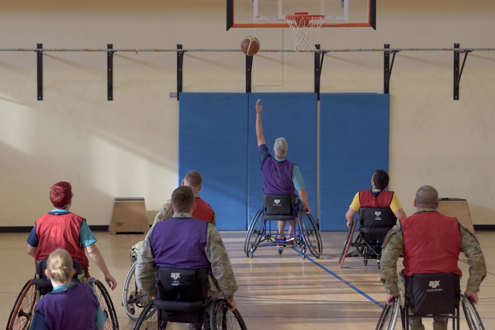 Wheelchair basketball raises awareness