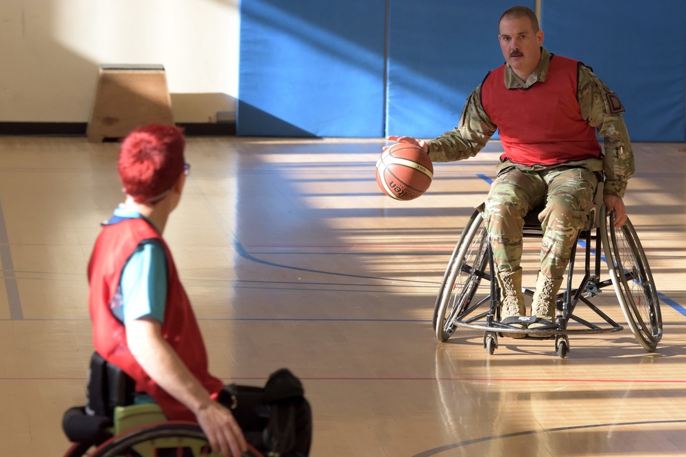 Wheelchair basketball raises awareness