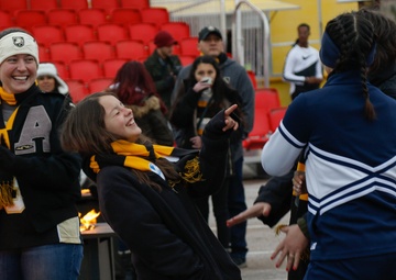 Fort Carson hosts pep rally prior to Army/Air Force Game