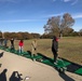 Lined up for golf