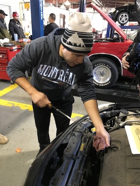 Oil changes during Kick Back 2019