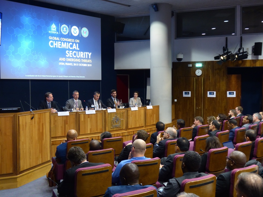 Defense Threat Reduction Agency (DTRA) participates in a four-day Global Congress on Chemical Security and Emerging Threats Conference in Lyon, France Oct. 28-31.