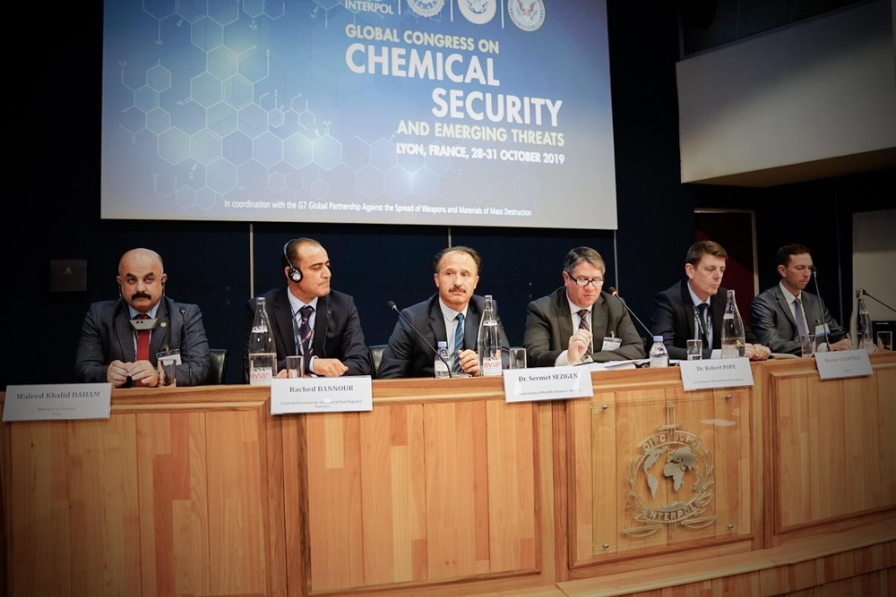 Defense Threat Reduction Agency (DTRA) participates in a four-day Global Congress on Chemical Security and Emerging Threats Conference