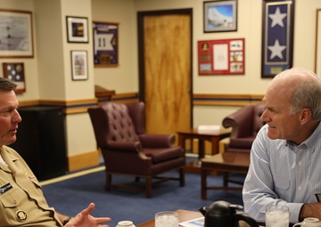 Secretary of the Navy Visits the Pensacola Force Development Team