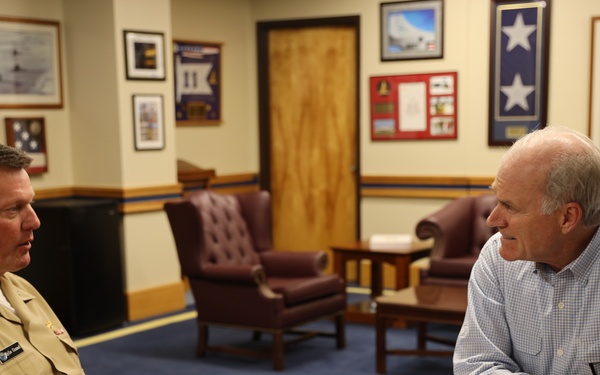 Secretary of the Navy Visits the Pensacola Force Development Team