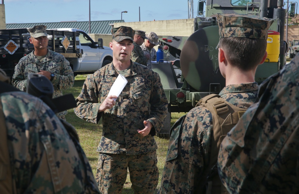 Headquarters &amp; Service Company Battle Skills Test Field Exercise