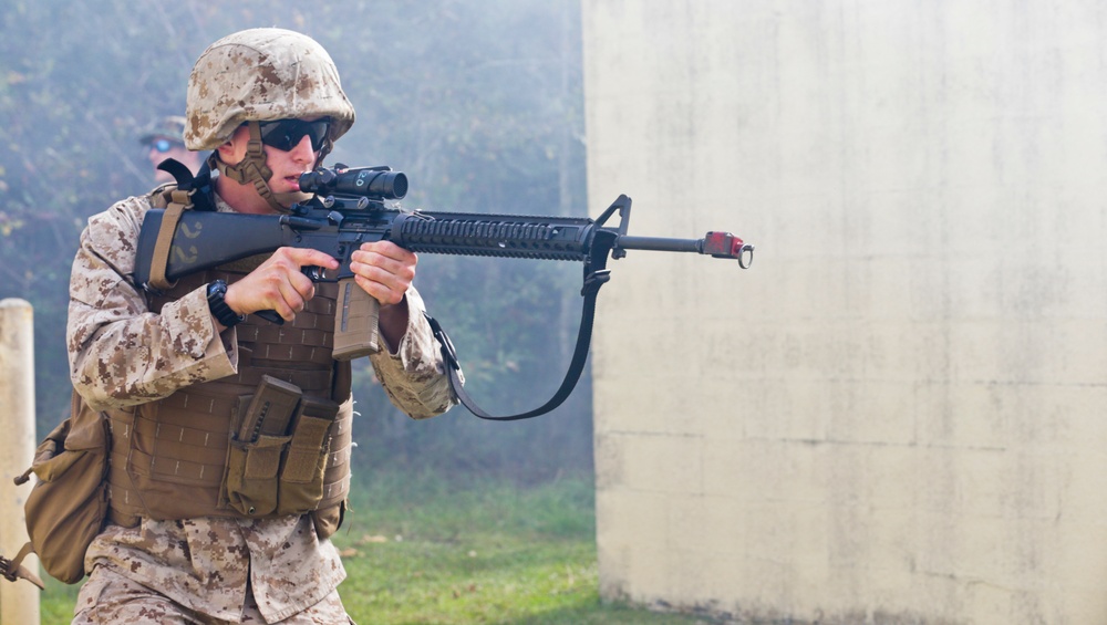 Headquarters &amp; Service Company Battle Skills Test Field Exercise