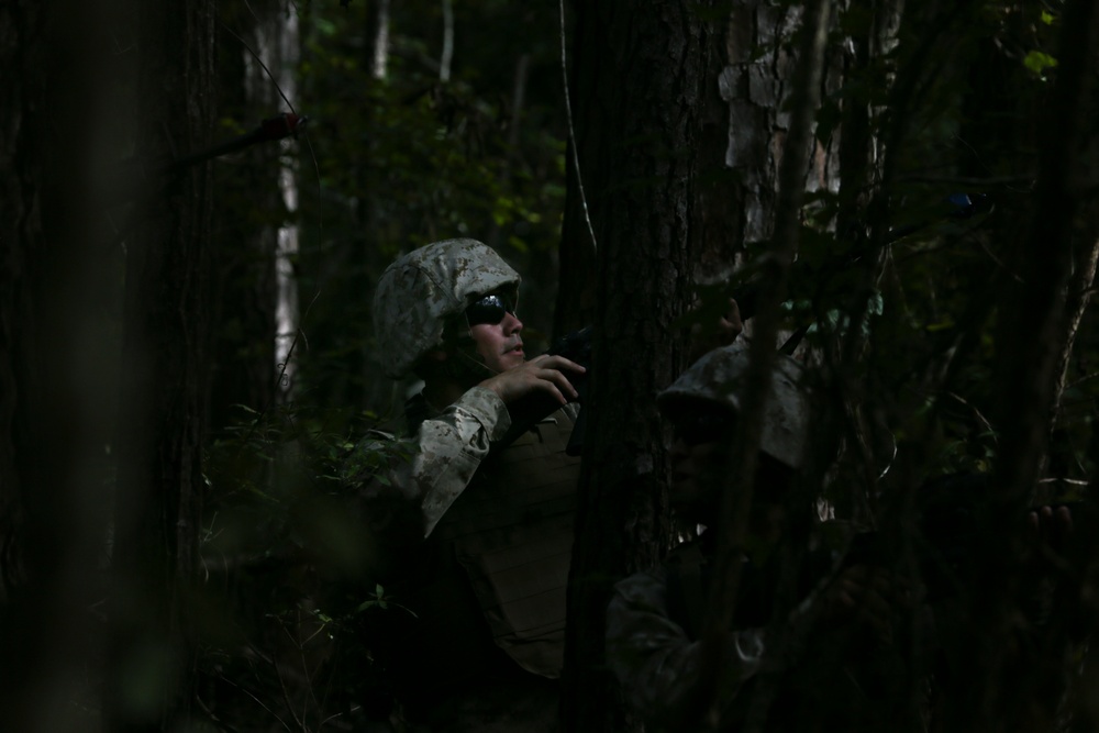 Headquarters &amp; Service Company Battle Skills Test Field Exercise