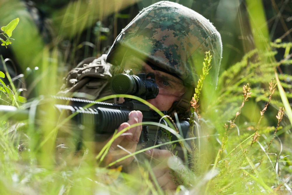 Headquarters &amp; Service Company Battle Skills Test Field Exercise