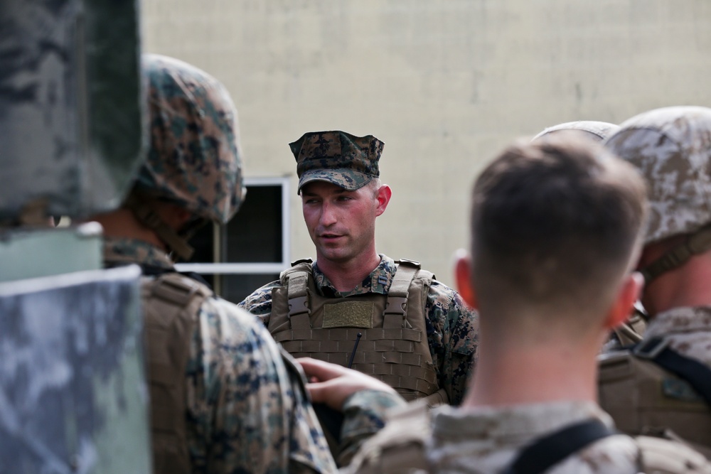 Headquarters &amp; Service Company Battle Skills Test Field Exercise