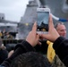 USS Abraham Lincoln Carrier Strike Group Destroyer Return to Homeport