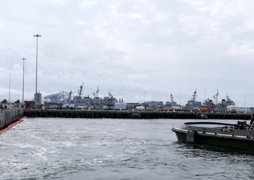 USS Abraham Lincoln Carrier Strike Group Destroyer Return to Homeport