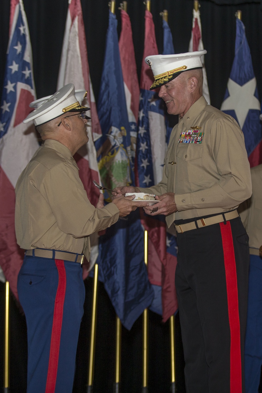 Camp Pendleton holds 244th Marine Corps birthday cake cutting ceremony