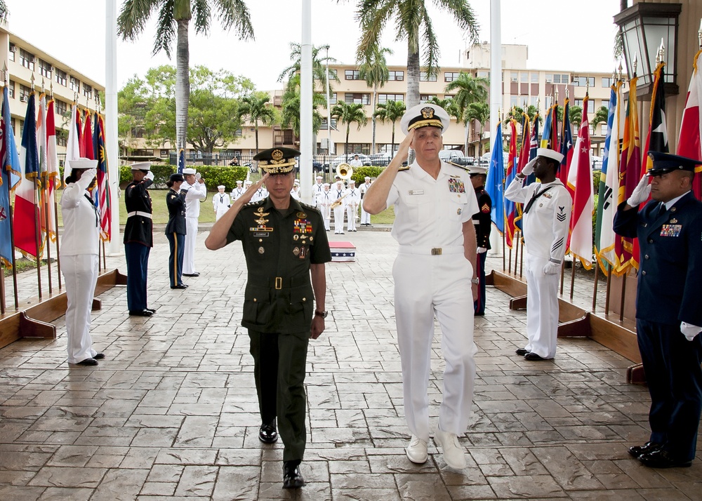 USINDOPACOM Commander hosts Chief of Staff of the Armed Forces of the Philippines