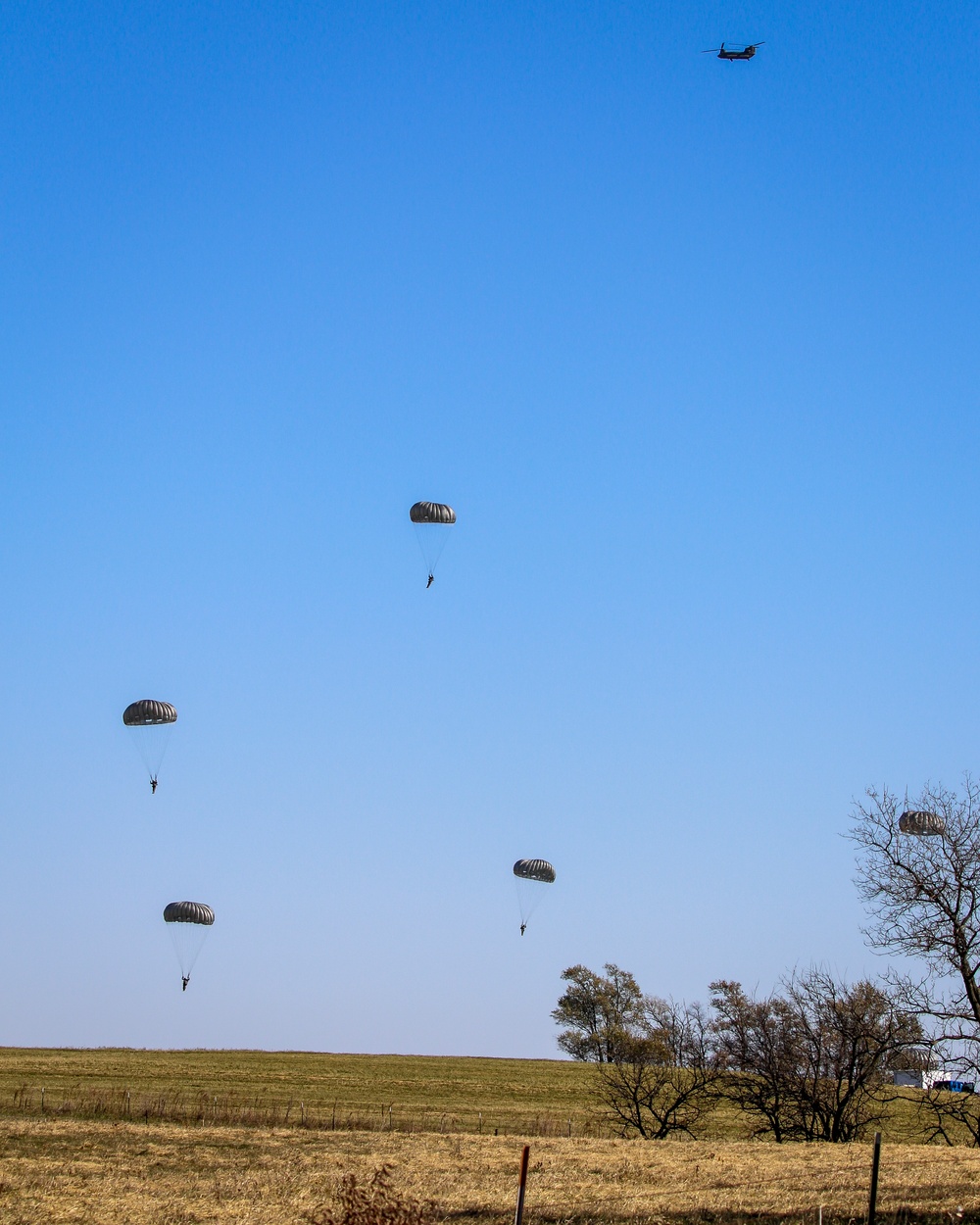 First 2-134th Infantry Airborne Exercise