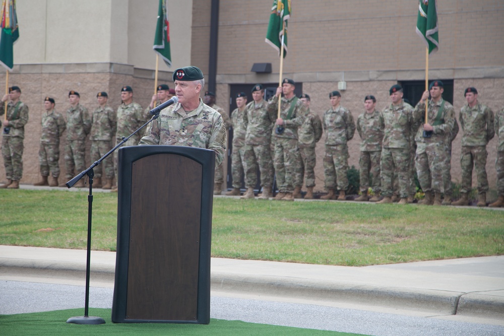 1st Special Forces Command (Airborne) change of command