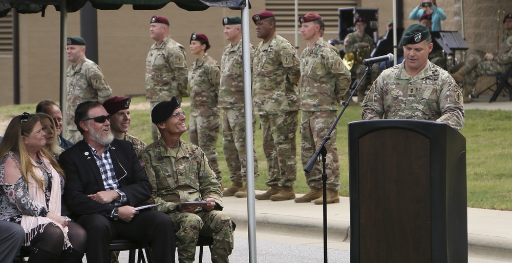 1st Special Forces Command (Airborne) Change of Command Ceremony