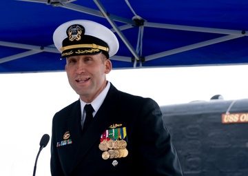 USS Olympia (SSN) 717 Changes Command