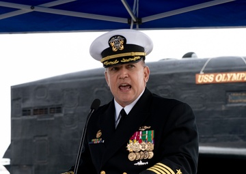 USS Olympia (SSN) 717 Changes Command