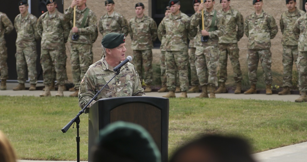 1st Special Forces Command (Airborne) Change of Command Ceremony