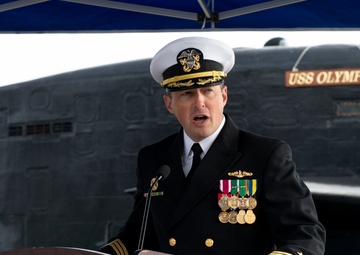 USS Olympia (SSN) 717 Changes Command