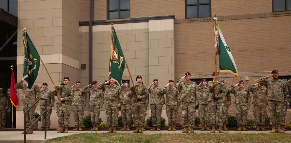1st Special Forces Command (Airborne) change of command ceremony