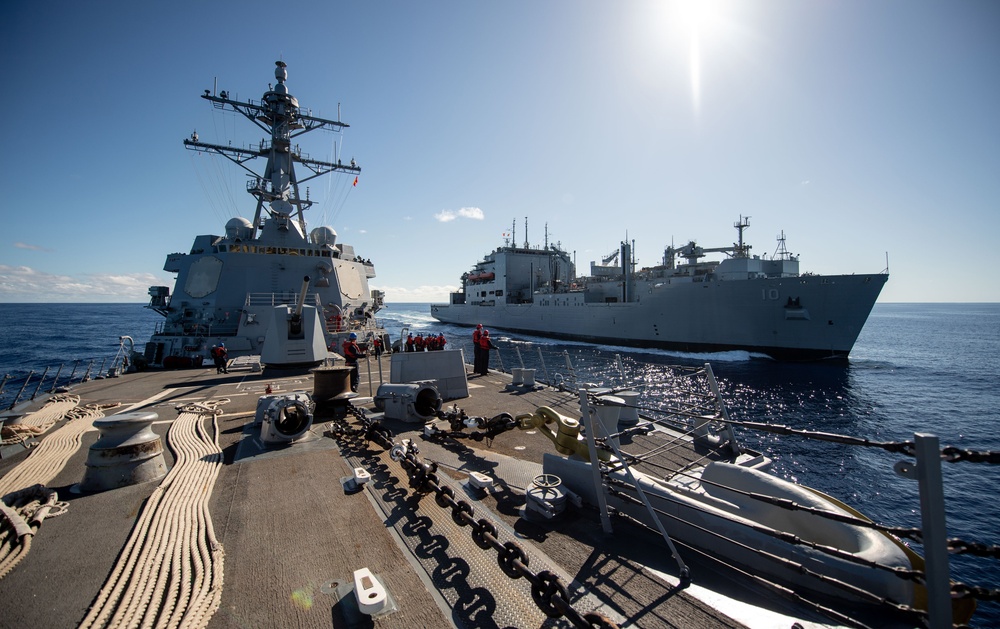 USS Halsey Underway