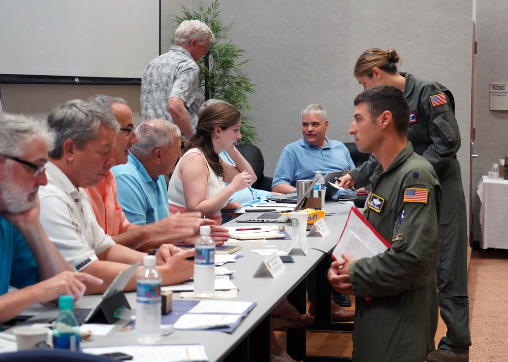 National Aviation Safety Commissioners Visit Hickam