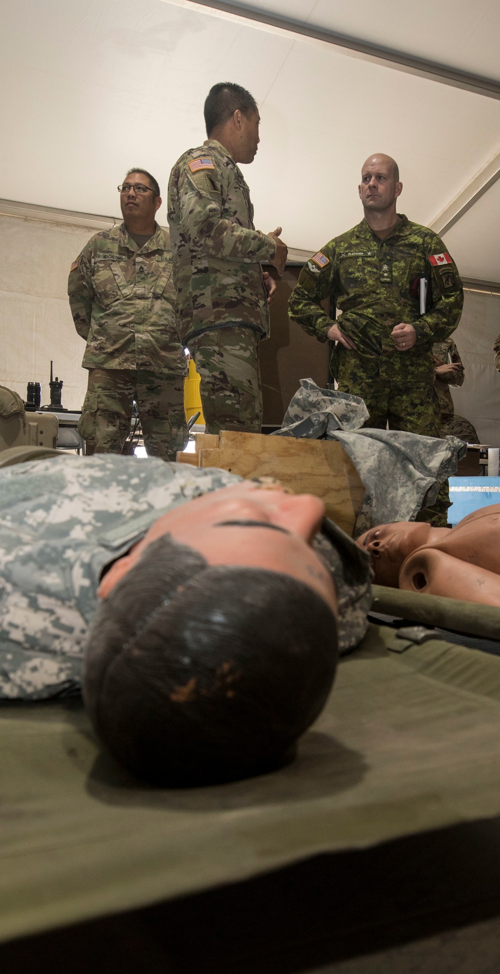 XVIII Airborne Corps Deputy Commanding General of Operations Visits Medical EDRE