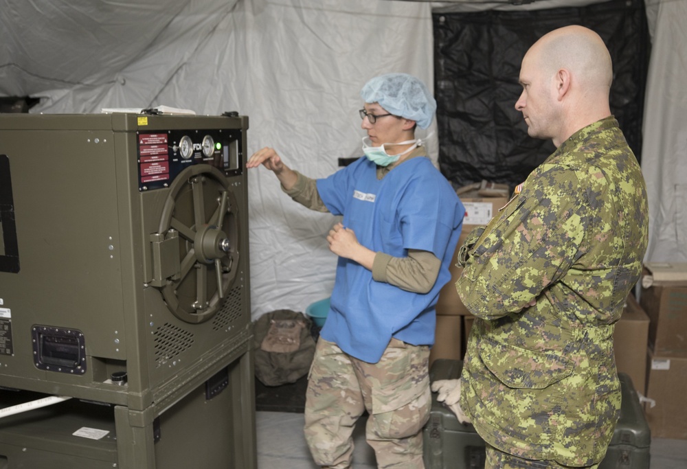 XVIII Airborne Corps Deputy Commanding General of Operations Visits Medical EDRE