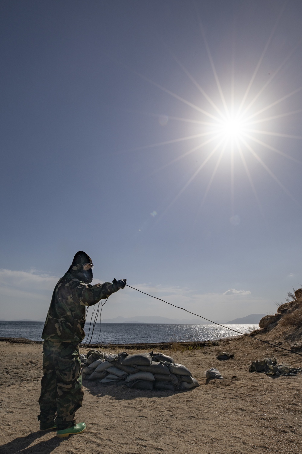 Chemical response operations; MAG-12 CBRN and EOD train to overcome