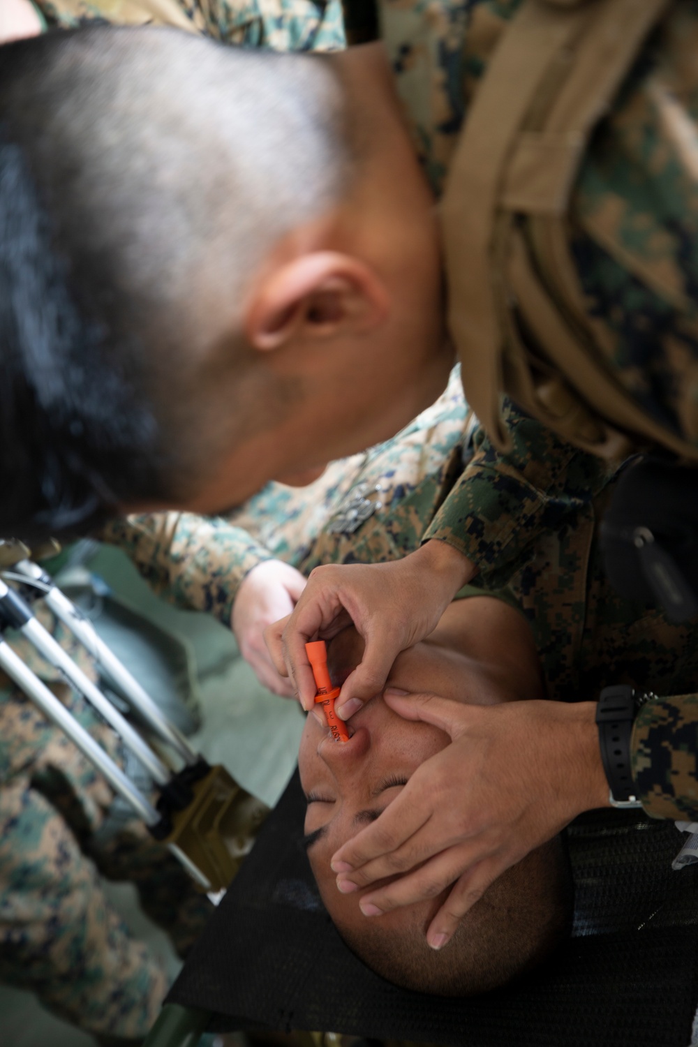 MAG-12 medical conducts flight line aid station exercise