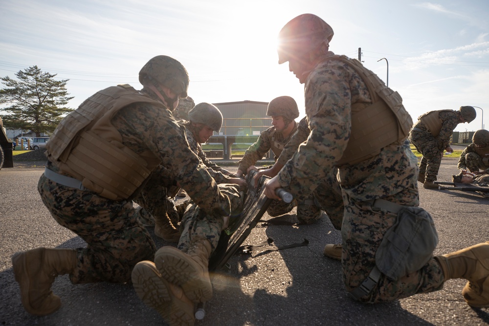 MAG-12 medical conducts flight line aid station exercise
