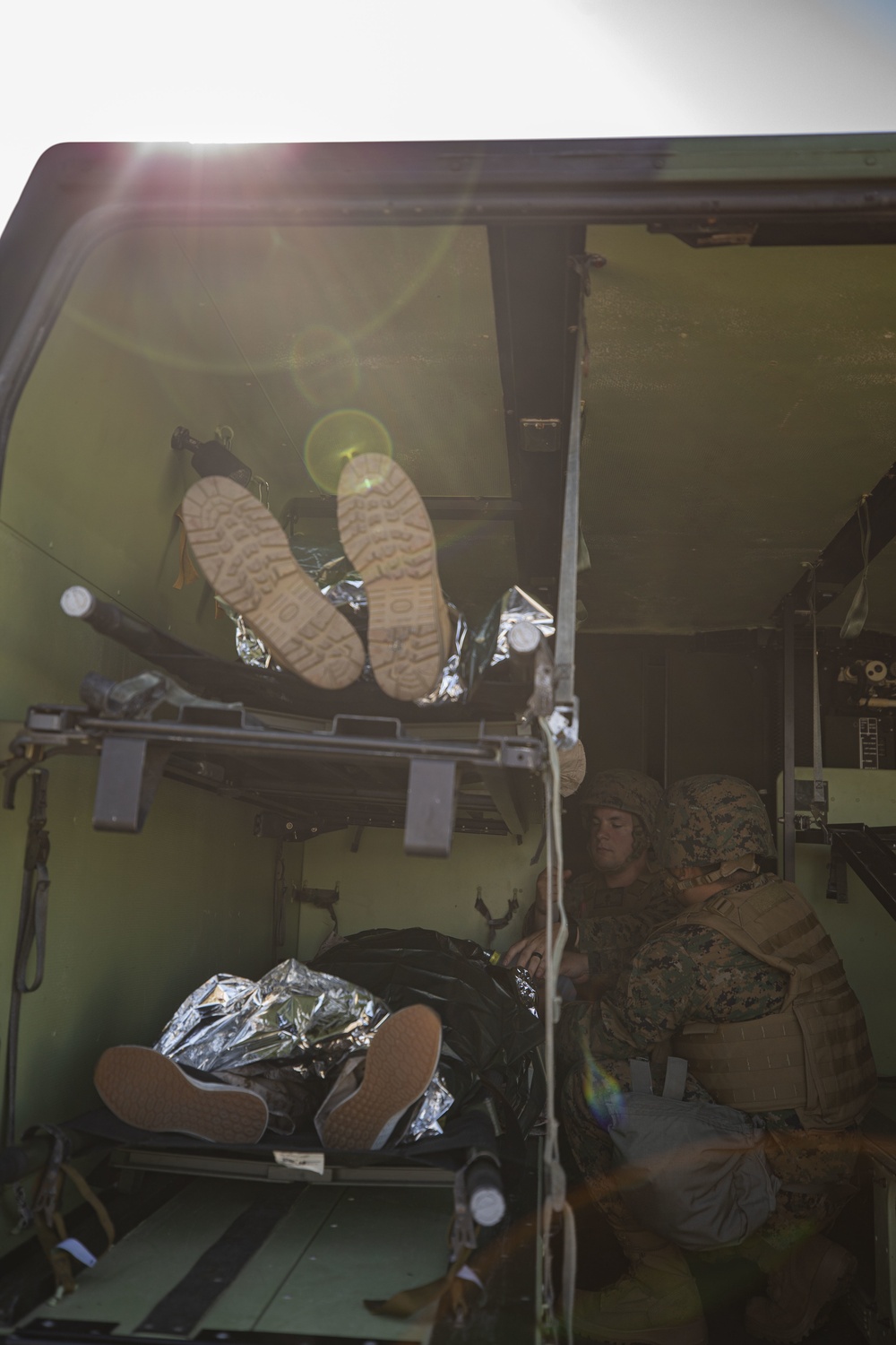 MAG-12 medical conducts flight line aid station exercise
