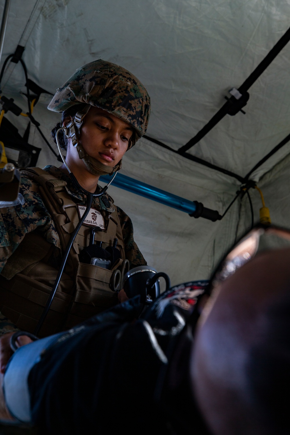 MAG-12 medical conducts flight line aid station exercise