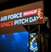 Secretary of the Air Force Barbara Barrett speaks at the U.S. Air Force Space Pitch Day