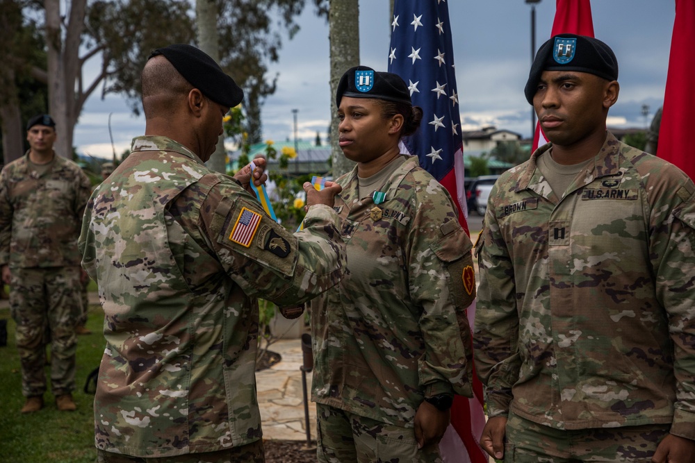 25th infantry Division Award Ceremony